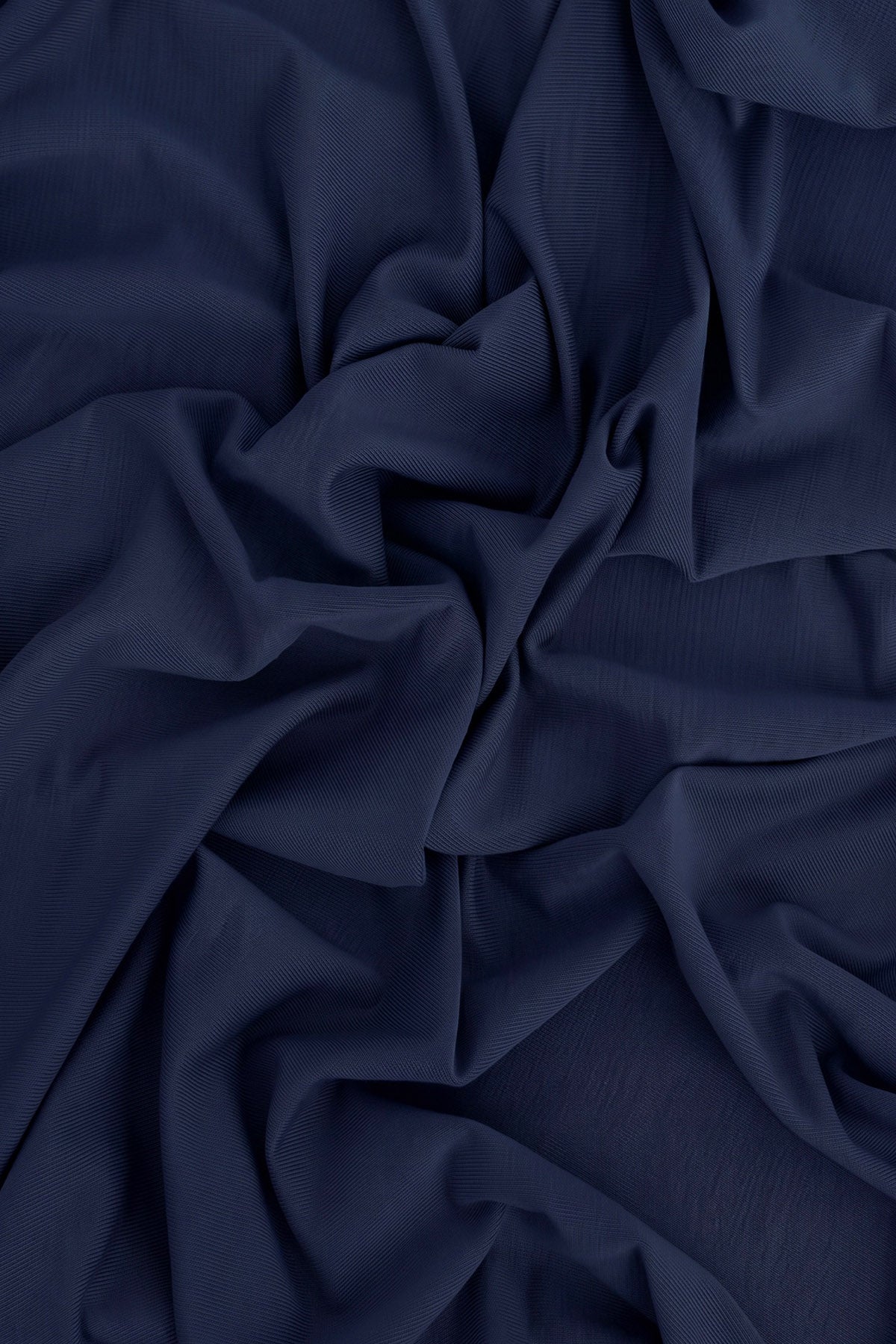 Bamboo triangle jersey hijab in Navy – Summer Breeze (view 2)