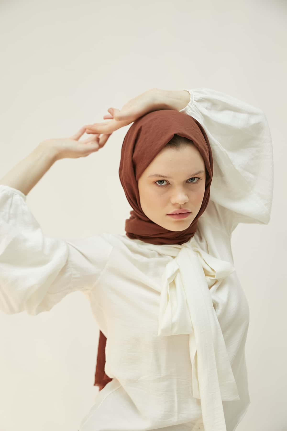 Designer Collection Macaroon Beige Jersey Hijab Scarf Islamic Head